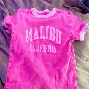 Malibu Kids Pink T-Shirt